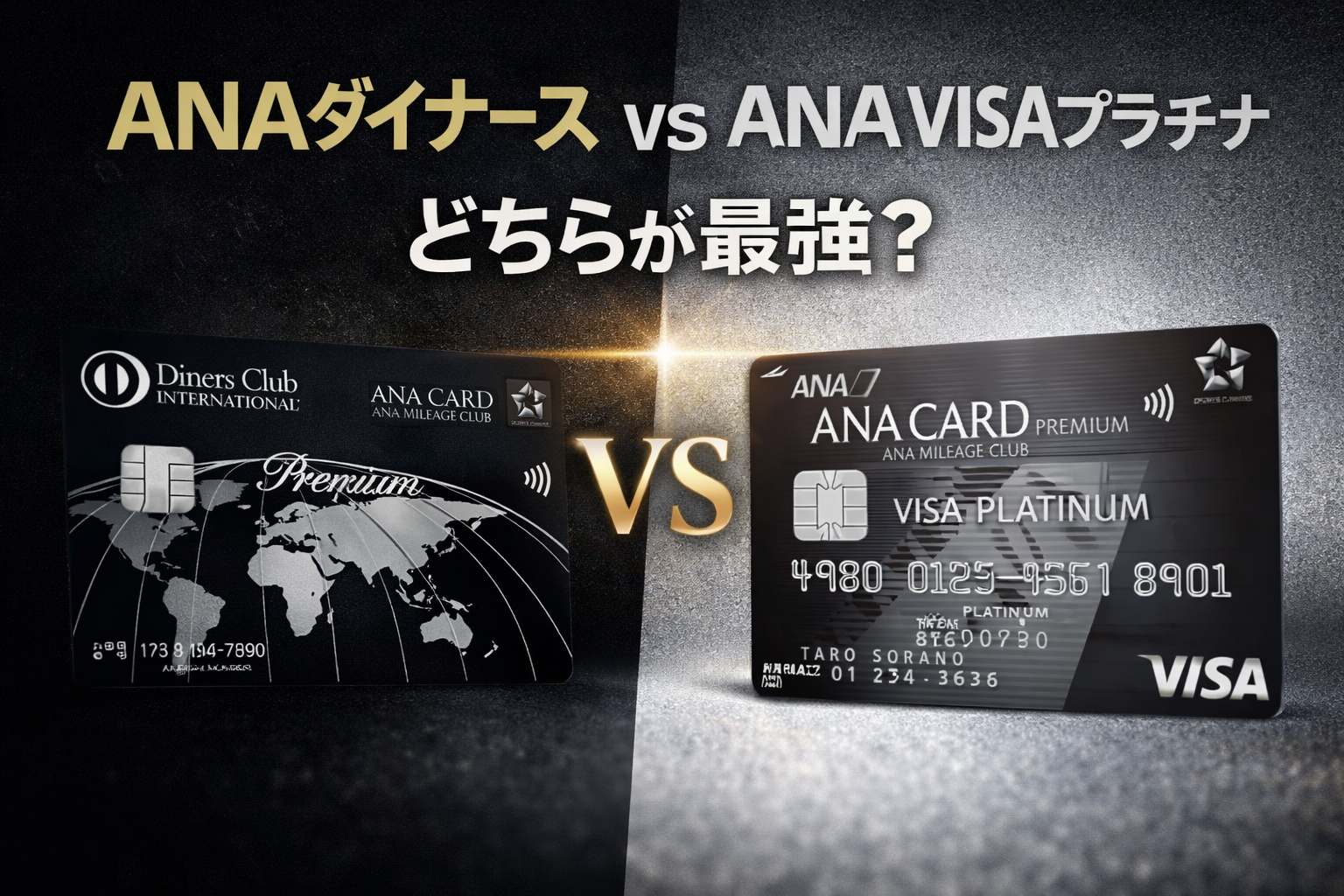 ANAダイナース プレミアム vs ANA VISAプラチナ｜本気の比較【2025年版】 | クレカの学び場 – Credit card ...